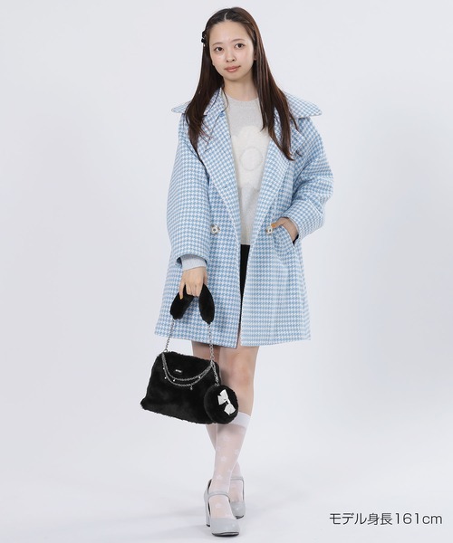 MARY QUANT（マリークワント）の「ファーデイジーラメニット プルオーバー（ニット/セーター・レディース・グレー/ピンク/ブラック・M）」の12枚目の写真