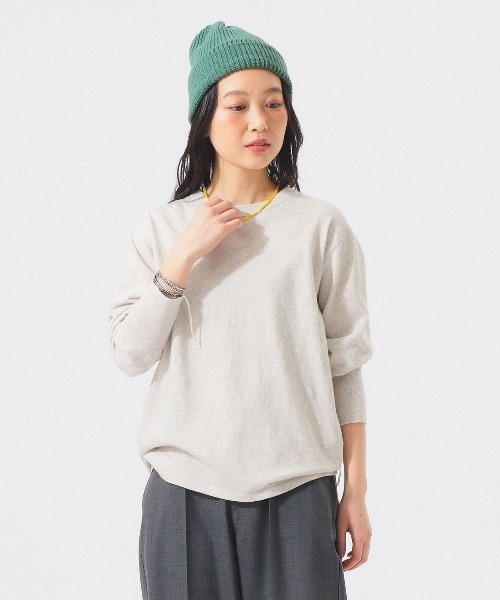 別注】Healthknit / クルーネック ロングスリーブ Tシャツ（Tシャツ