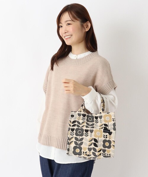 one'sterrace(ワンズテラス)の「FH スクエアミニトート ノースクッカ(トートバッグ・レディース・ブラック系8・99)」の10枚目の写真
