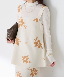 COLLAGE GALLARDAGALANTE | フラワーJQニットキャミ(キャミソール)