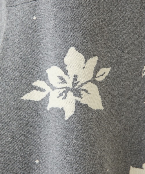 COLLAGE GALLARDAGALANTE（コラージュガリャルダガランテ）の「フラワーJQニットキャミ（キャミソール・レディース・グレー/アイボリー・FREE）」の19枚目の写真