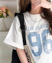 Java（ジャバ）の「《JaVaジャバコラボ》大人のカジュアルスタイルを格上げ。綿100%ナンバリングTシャツ (半袖)（Tシャツ/カットソー）」