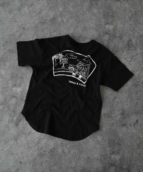jeans-b 2nd(ジーンズベーセカンド)の「Jeans-b 2nd/ジーンズベーセカンド MOTOR TEAMTシャツ(Tシャツ/カットソー・キッズ・ブラック/レッド/オフホワイト・160cm/150cm/140cm/130cm/120cm/110cm)」の16枚目の写真