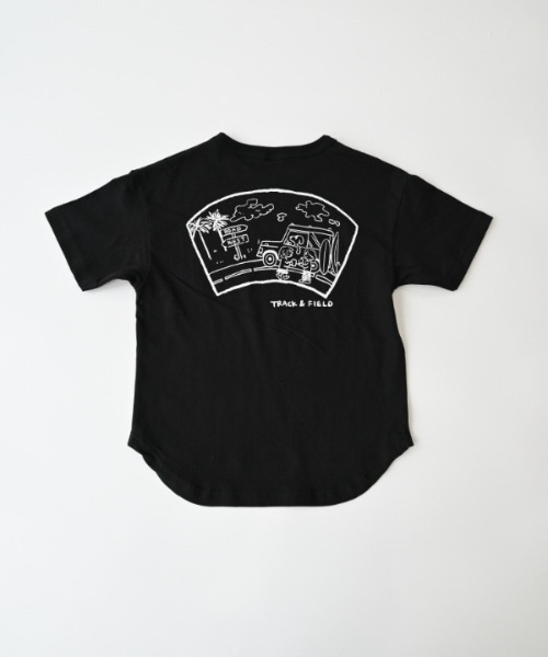 jeans-b 2nd(ジーンズベーセカンド)の「Jeans-b 2nd/ジーンズベーセカンド MOTOR TEAMTシャツ(Tシャツ/カットソー・キッズ・ブラック/レッド/オフホワイト・160cm/150cm/140cm/130cm/120cm/110cm)」の9枚目の写真