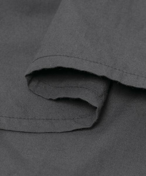 かぐれ（カグレ）の「コットンフリルカラーシャツ（シャツ/ブラウス・レディース・オフホワイト/チャコールグレー・FREE）」の21枚目の写真