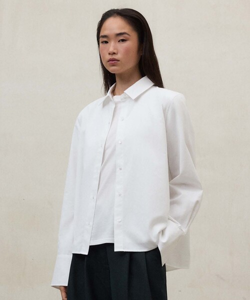 ECOALF(エコアルフ)の「SARA シャツ / SARA SHIRT WOMAN(シャツ/ブラウス・レディース・ロイヤルブルー/ホワイト・M/S)」の1枚目の写真