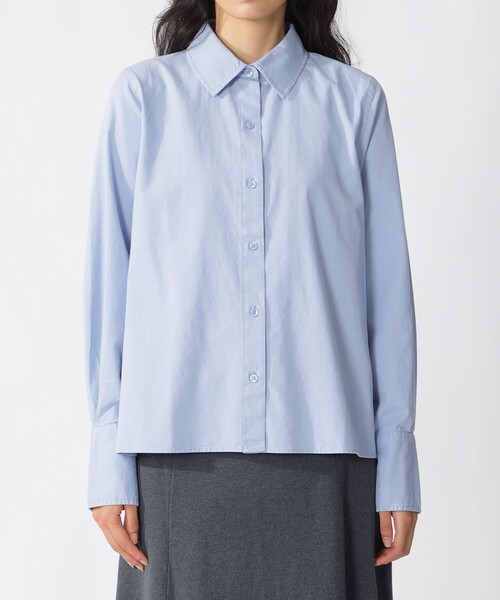 ECOALF(エコアルフ)の「SARA シャツ / SARA SHIRT WOMAN(シャツ/ブラウス・レディース・ロイヤルブルー/ホワイト・M/S)」の9枚目の写真