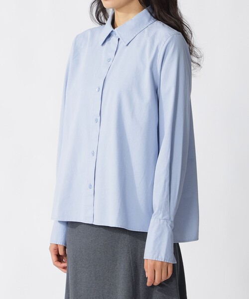 ECOALF(エコアルフ)の「SARA シャツ / SARA SHIRT WOMAN(シャツ/ブラウス・レディース・ロイヤルブルー/ホワイト・M/S)」の10枚目の写真