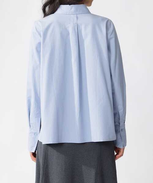 ECOALF(エコアルフ)の「SARA シャツ / SARA SHIRT WOMAN(シャツ/ブラウス・レディース・ロイヤルブルー/ホワイト・M/S)」の3枚目の写真