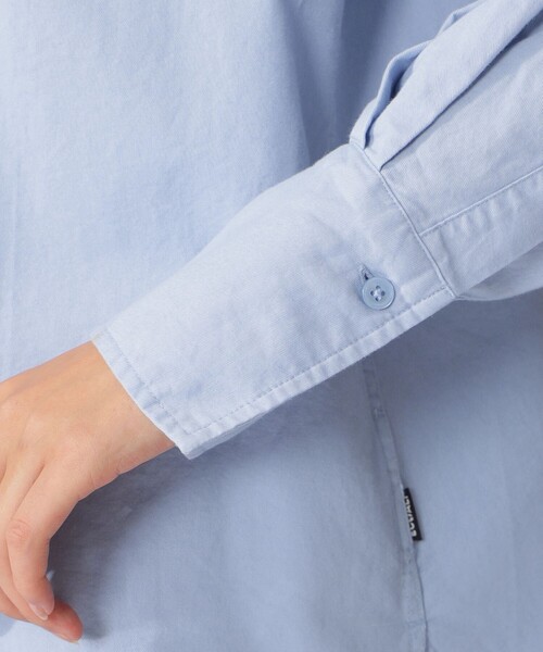 ECOALF(エコアルフ)の「SARA シャツ / SARA SHIRT WOMAN(シャツ/ブラウス・レディース・ロイヤルブルー/ホワイト・M/S)」の11枚目の写真