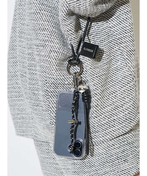 ELENDEEK（エレンディーク）の「MULTI SMARTPHONE LEATHER SHOULDER（スマホケース/カバー・レディース・シルバー/ブラウン/ブラック/オレンジ/ミント・FREE）」の9枚目の写真