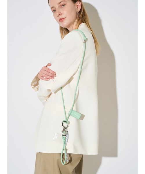 ELENDEEK（エレンディーク）の「MULTI SMARTPHONE LEATHER SHOULDER（スマホケース/カバー・レディース・シルバー/ブラウン/ブラック/オレンジ/ミント・FREE）」の16枚目の写真