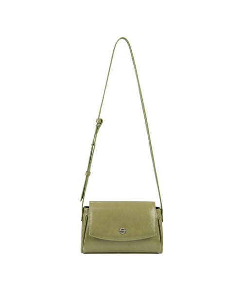 SEMICODE(セミコード)の「capture bag micro - crinkle olive(メッセンジャーバッグ・レディース・その他・FREE)」の6枚目の写真