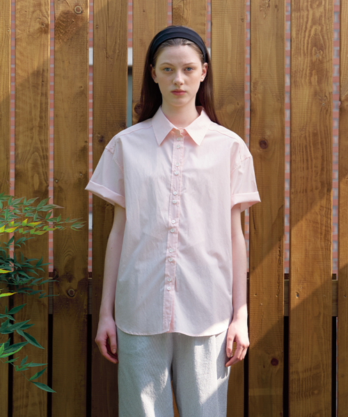 BUT'TON(ボッタン)の「Tencel Two Button Shirts (BabyPink)(シャツ/ブラウス・レディース・その他・FREE)」の4枚目の写真