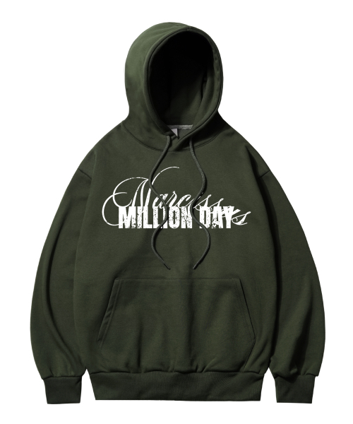 MILLION DAY(ミリオンデイ)の「ナルシス フードパーカー(パーカー・レディース・その他・M/L/XL)」の1枚目の写真