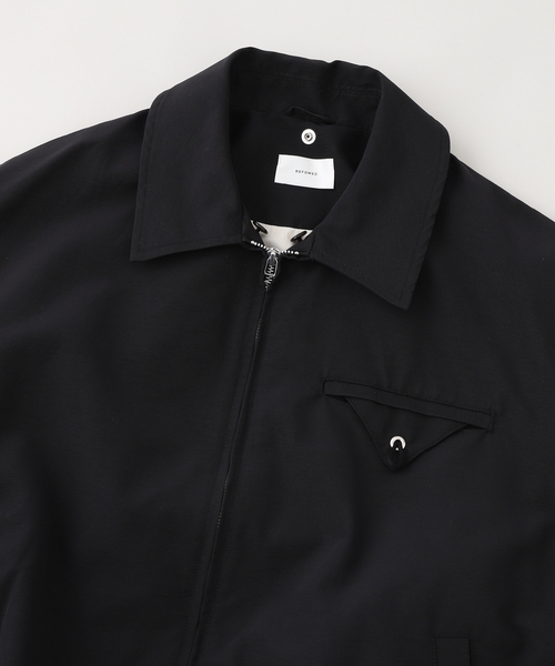 refomed（リフォメッド）の「refomed / リフォメッド DOKA NYLON JACKET "TARP"（ブルゾン・メンズ・ベージュ/ブラック・2）」の5枚目の写真