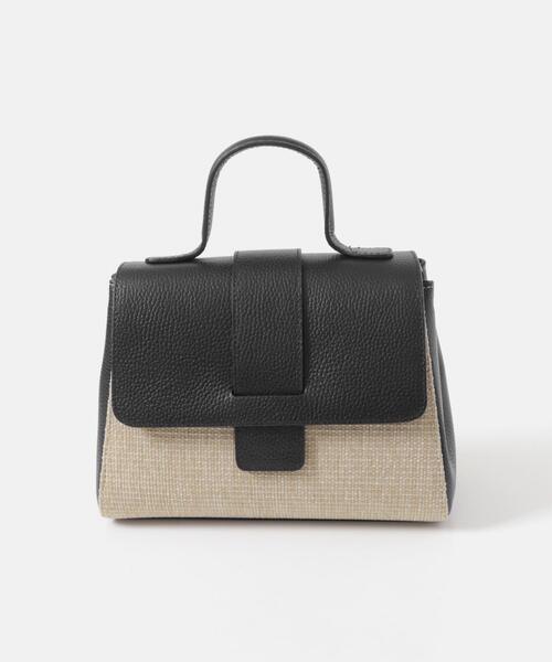 URBAN RESEARCH（アーバンリサーチ）の「MILLELA FIRENZE　レザーフラップハンドバッグ（ハンドバッグ・レディース・ブラック・-）」の6枚目の写真