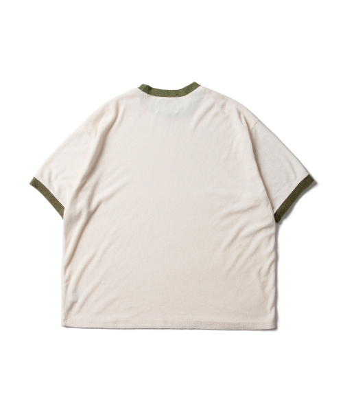 AMFEAST(アンフィースト)の「70テリーリングTシャツオリーブ(Tシャツ/カットソー・メンズ・その他・MEDIUM/X-LARGE/LARGE)」の2枚目の写真