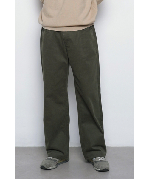 THE-ABON(エイボン)の「M765 pitch wide pants khaki(その他パンツ・メンズ・カーキ・M/S/L)」の6枚目の写真