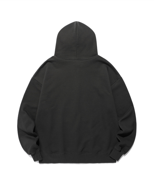 NICE GHOST CLUB(ナイスゴーストクラブ)の「GHOST 3STAR HOODIE ZIP UP_CHARCOAL(NG2FSUM483A)(パーカー・レディース・その他・S/M/L)」の2枚目の写真