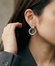 STYLE DELI（スタイルデリ）の「【DELI by】重なりリングピアス（ピアス（両耳用））」