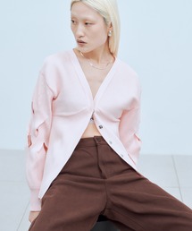 THINGS THAT MATTER（シングス ザット マター）の「CHAOS PATTERNED KNIT   カオス パターン ニット（カーディガン/ボレロ）」