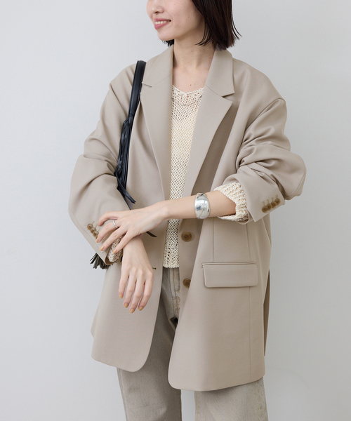 WEB限定/追加》PE SHARK ビックジャケット（テーラードジャケット