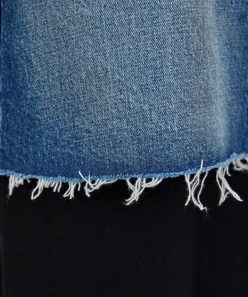 GALLARDAGALANTE（ガリャルダガランテ）の「【PEAS】デニムミニスカート（デニムスカート・レディース・ブルー・FREE）」の9枚目の写真