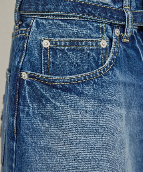 GALLARDAGALANTE（ガリャルダガランテ）の「【PEAS】デニムミニスカート（デニムスカート・レディース・ブルー・FREE）」の10枚目の写真