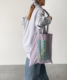 CANAL JEAN | NOT OEM　PICASSO ラインロゴトートバッグ(トートバッグ)
