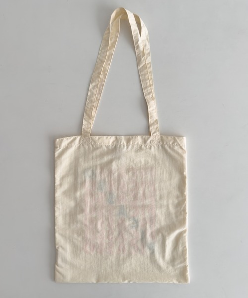 CANAL JEAN（キャナルジーン）の「NOT OEM　PICASSO ラインロゴトートバッグ（トートバッグ・レディース・パープル/グリーン/アイボリー・ONE SIZE）」の6枚目の写真