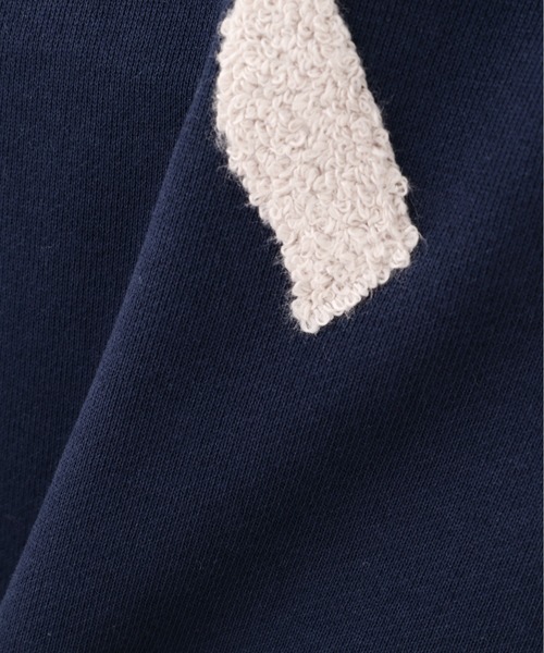 JILL by JILL STUART（ジルバイジルスチュアート）の「サガラ刺繍リボンロゴスウェット（スウェット・レディース・ネイビー/グレー/チャコールグレー・FREE）」の6枚目の写真