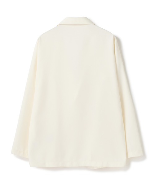 UNION STATION（ユニオンステーション）の「パナマオックスジャケット〈ハンドウォッシャブル〉（テーラードジャケット・メンズ・ブラック/ホワイト・L/M/S）」の9枚目の写真