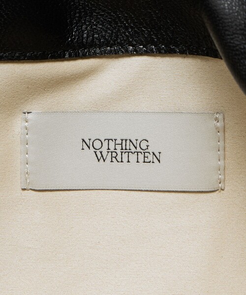 NOTHING WRITTEN（ナッシングリトゥン）の「＜NOTHING WRITTEN＞ Strap Large Bag（ショルダーバッグ・レディース・ブラック・FREE）」の11枚目の写真