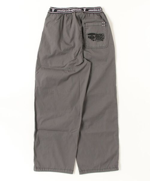 AAPE BY A BATHING APE（エーエイプバイアベイシングエイプ）の「AAPE MAIN WOVEN PANTS（その他パンツ・レディース・ライトブラック/アイボリー・XX-SMALL/X-SMALL/SMALL）」の12枚目の写真