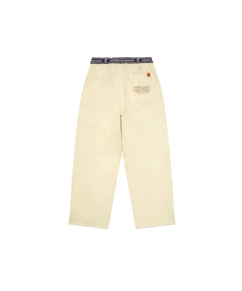 AAPE BY A BATHING APE（エーエイプバイアベイシングエイプ）の「AAPE MAIN WOVEN PANTS（その他パンツ・レディース・ライトブラック/アイボリー・XX-SMALL/X-SMALL/SMALL）」の8枚目の写真