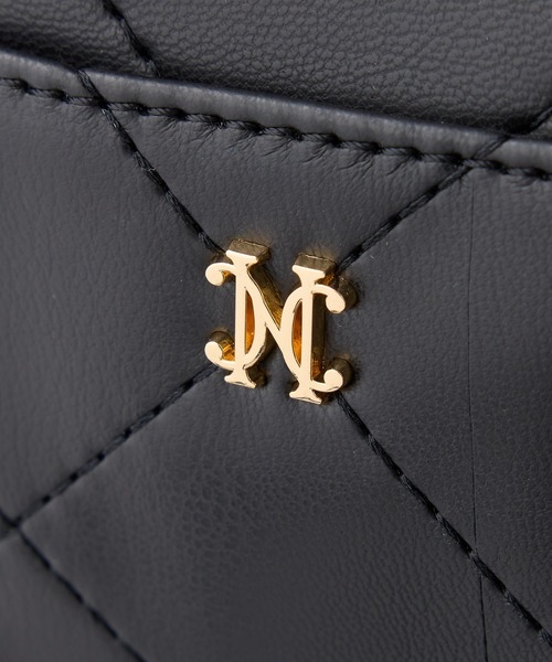 one after another NICE CLAUP(ワンアフターアナザーナイスクラップ)の「ハート&チャーム付き2WAYミニボストンバッグ(ボストンバッグ・レディース・ブラック/イエロー/ホワイト・FREE)」の5枚目の写真