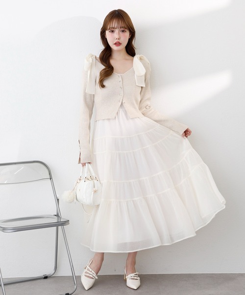 one after another NICE CLAUP(ワンアフターアナザーナイスクラップ)の「ハート&チャーム付き2WAYミニボストンバッグ(ボストンバッグ・レディース・ブラック/イエロー/ホワイト・FREE)」の20枚目の写真