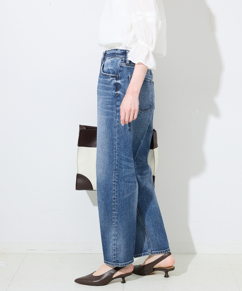Healthy denim（ヘルシーデニム）の「《追加》HEALTHY DENIM Carrot Ankle Tapered デニム H87231803MDU（デニムパンツ・レディース・ブルー/スカイブルー・25cm/24cm/23cm/22cm）」の20枚目の写真