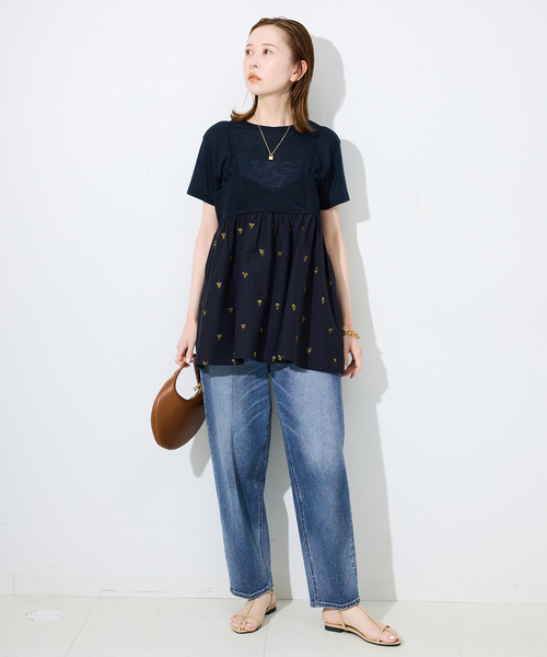 Healthy denim（ヘルシーデニム）の「《追加》HEALTHY DENIM Carrot Ankle Tapered デニム H87231803MDU（デニムパンツ・レディース・ブルー/スカイブルー・25cm/24cm/23cm/22cm）」の22枚目の写真