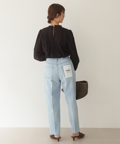 追加》HEALTHY DENIM Carrot Ankle Tapered デニム H87231803MDU