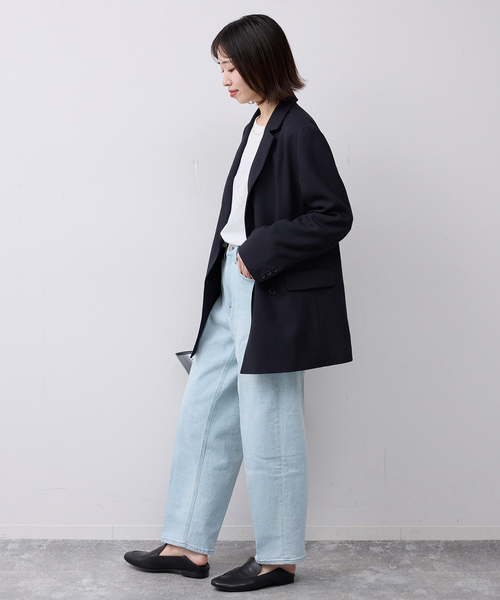 Healthy denim(ヘルシーデニム)の「《追加》HEALTHY DENIM Carrot Ankle Tapered デニム H87231803MDU(デニムパンツ・レディース・ブルー/スカイブルー・25cm/24cm/23cm/22cm)」の14枚目の写真