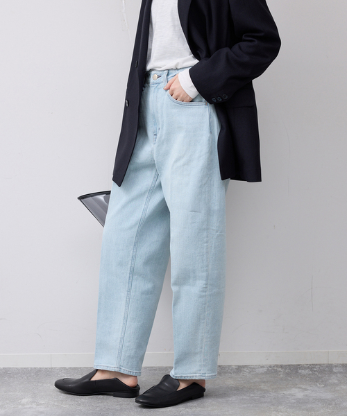 Healthy denim(ヘルシーデニム)の「《追加》HEALTHY DENIM Carrot Ankle Tapered デニム H87231803MDU(デニムパンツ・レディース・ブルー/スカイブルー・25cm/24cm/23cm/22cm)」の20枚目の写真