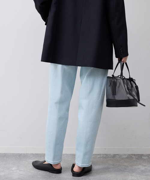 Healthy denim(ヘルシーデニム)の「《追加》HEALTHY DENIM Carrot Ankle Tapered デニム H87231803MDU(デニムパンツ・レディース・ブルー/スカイブルー・25cm/24cm/23cm/22cm)」の21枚目の写真