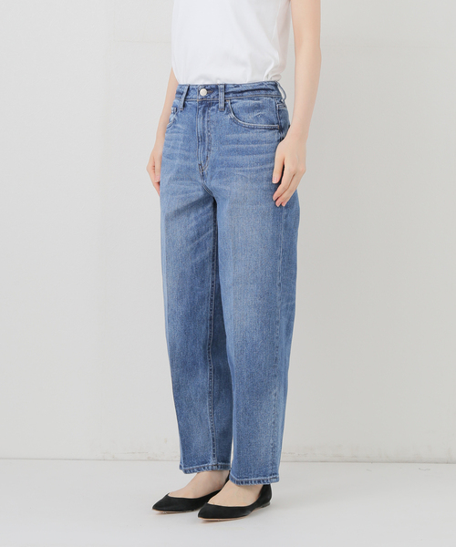 Healthy denim（ヘルシーデニム）の「《追加》HEALTHY DENIM Carrot Ankle Tapered デニム H87231803MDU（デニムパンツ・レディース・ブルー/スカイブルー・25cm/24cm/23cm/22cm）」の8枚目の写真