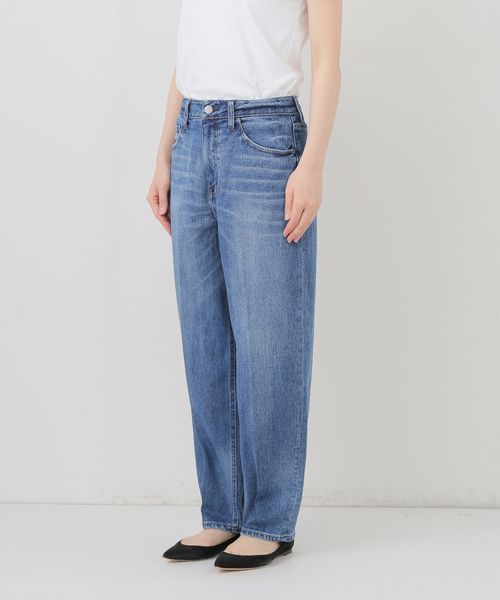 Healthy denim（ヘルシーデニム）の「《追加》HEALTHY DENIM Carrot Ankle Tapered デニム H87231803MDU（デニムパンツ・レディース・ブルー/スカイブルー・25cm/24cm/23cm/22cm）」の10枚目の写真
