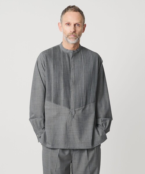 Pheeta（フィータ）の「＜Pheeta＞Bourke シャツ ‐MENS- / PH015CMen-SH0（シャツ/ブラウス・メンズ・ブラック/グレー系・2/1）」の6枚目の写真