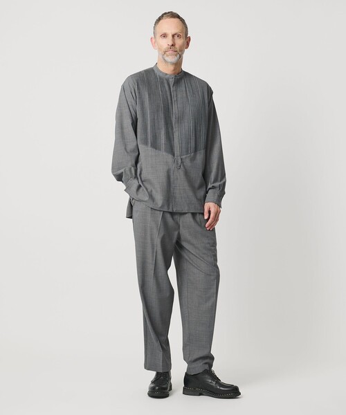 Pheeta（フィータ）の「＜Pheeta＞Bourke シャツ ‐MENS- / PH015CMen-SH0（シャツ/ブラウス・メンズ・ブラック/グレー系・2/1）」の7枚目の写真