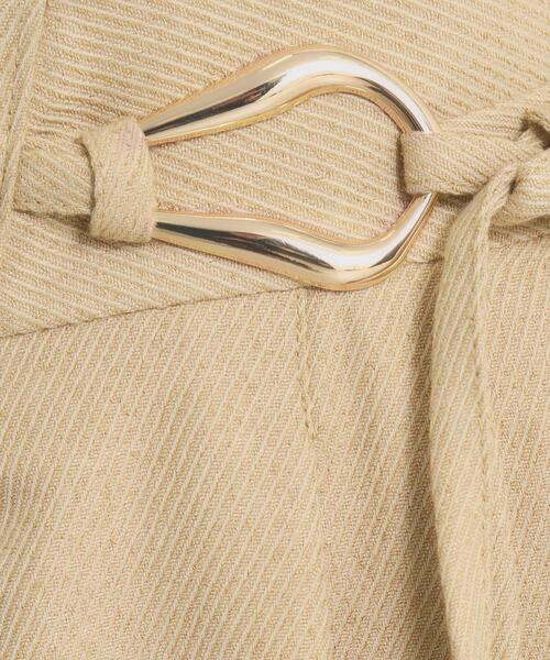 ITS'DEMO（イッツデモ）の「【手洗い可／ウエストゴム】ループベルトワイドパンツ（その他パンツ・レディース・ブラック/アイボリー/ベージュ・00）」の11枚目の写真