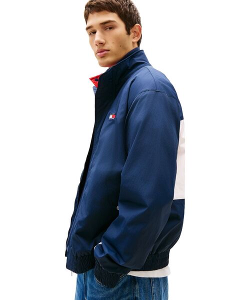 tommy jeans(トミー ジーンズ)の「ヘリテージフラッグロゴジャケット(テーラードジャケット・メンズ・マルチ/グリーン・LARGE/X-LARGE/MEDIUM/SMALL)」の5枚目の写真